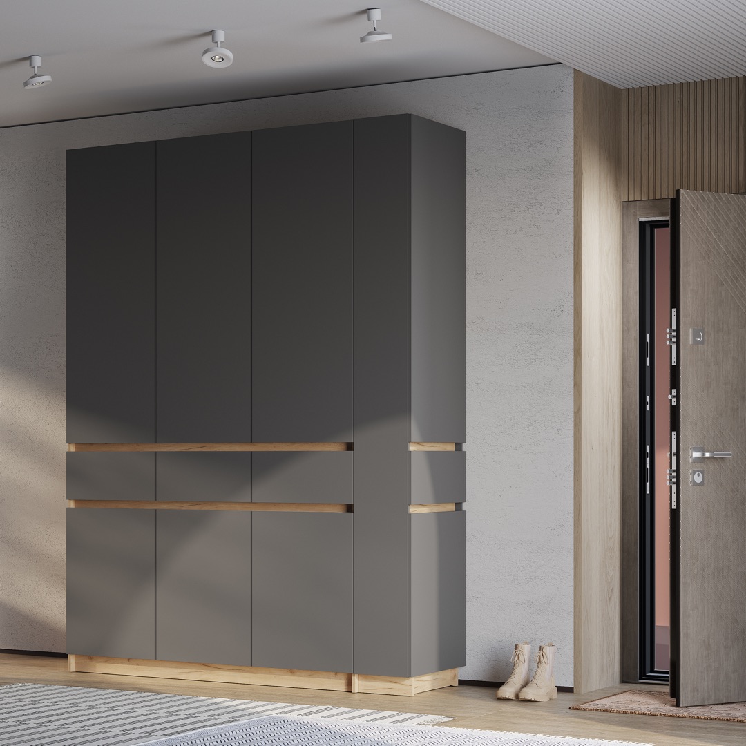 Шкаф-стеллаж "Багира" ШК-16