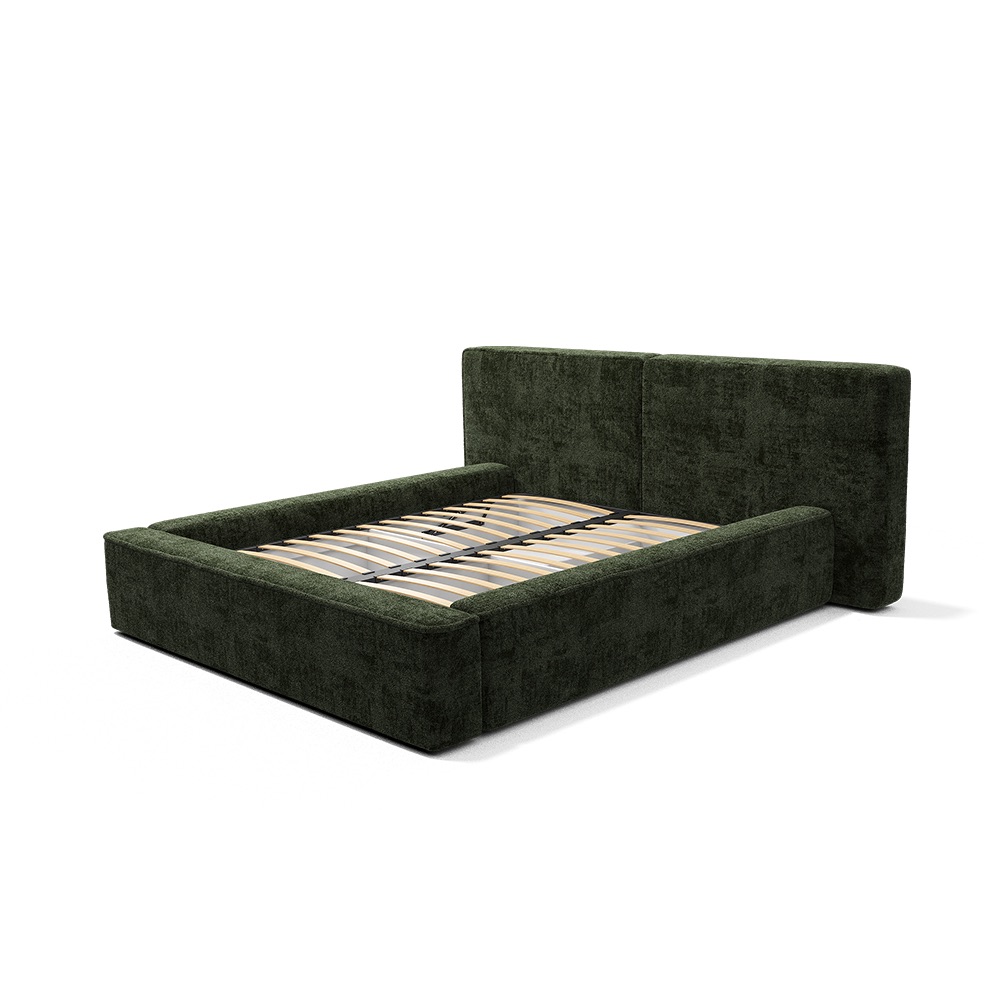 Кровать 1,4 м "Релакс" КР-14 Зеленый изумруд