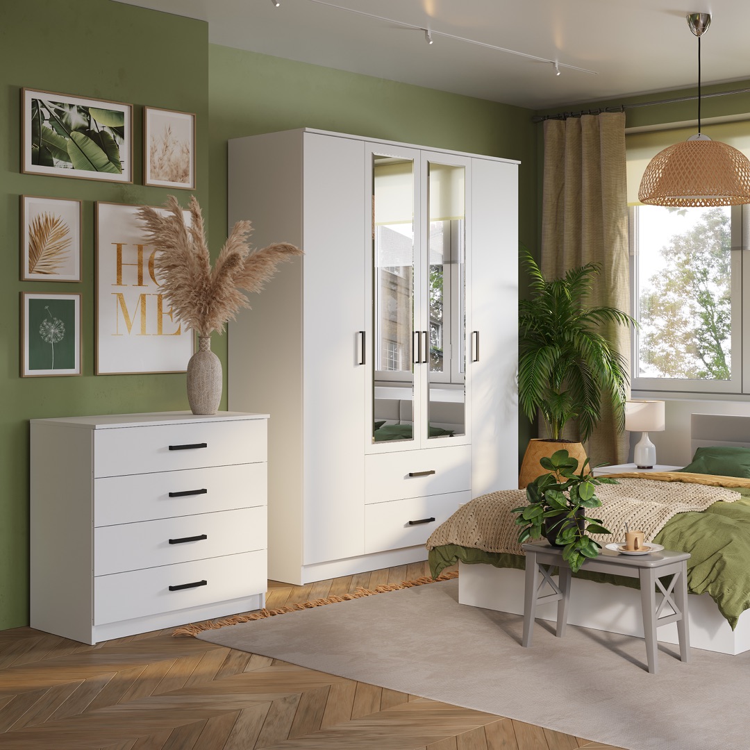 "Фьюжн" Шкаф 4-х ств. ШК-14