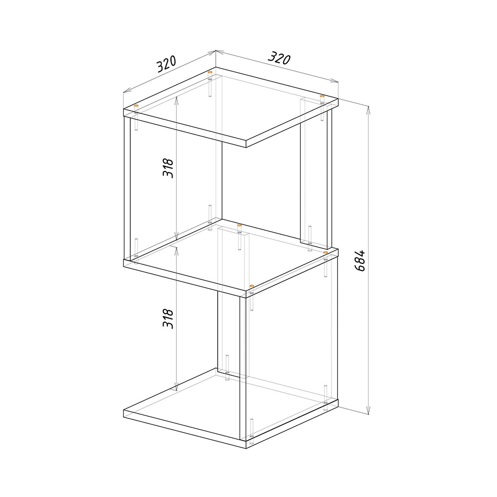 Полка "Вега" АН-01