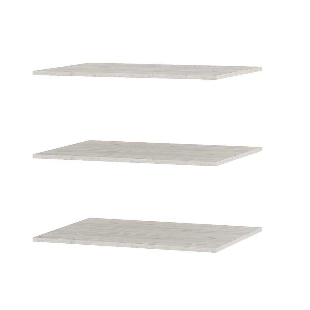 "Фиеста" Дуб крафт белый полки П-800