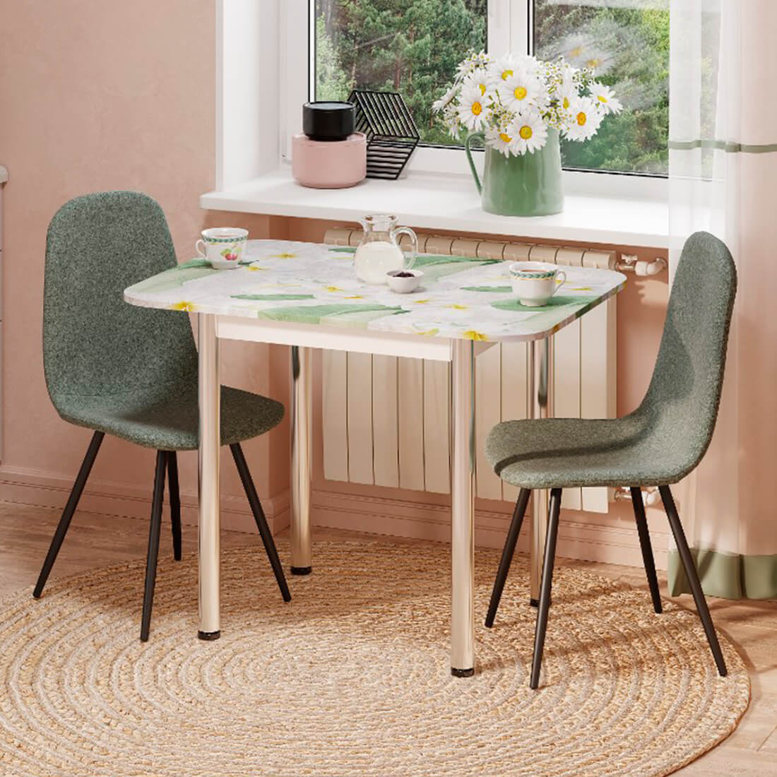 Стол обеденный "Арт" Свежесть СНЯТО