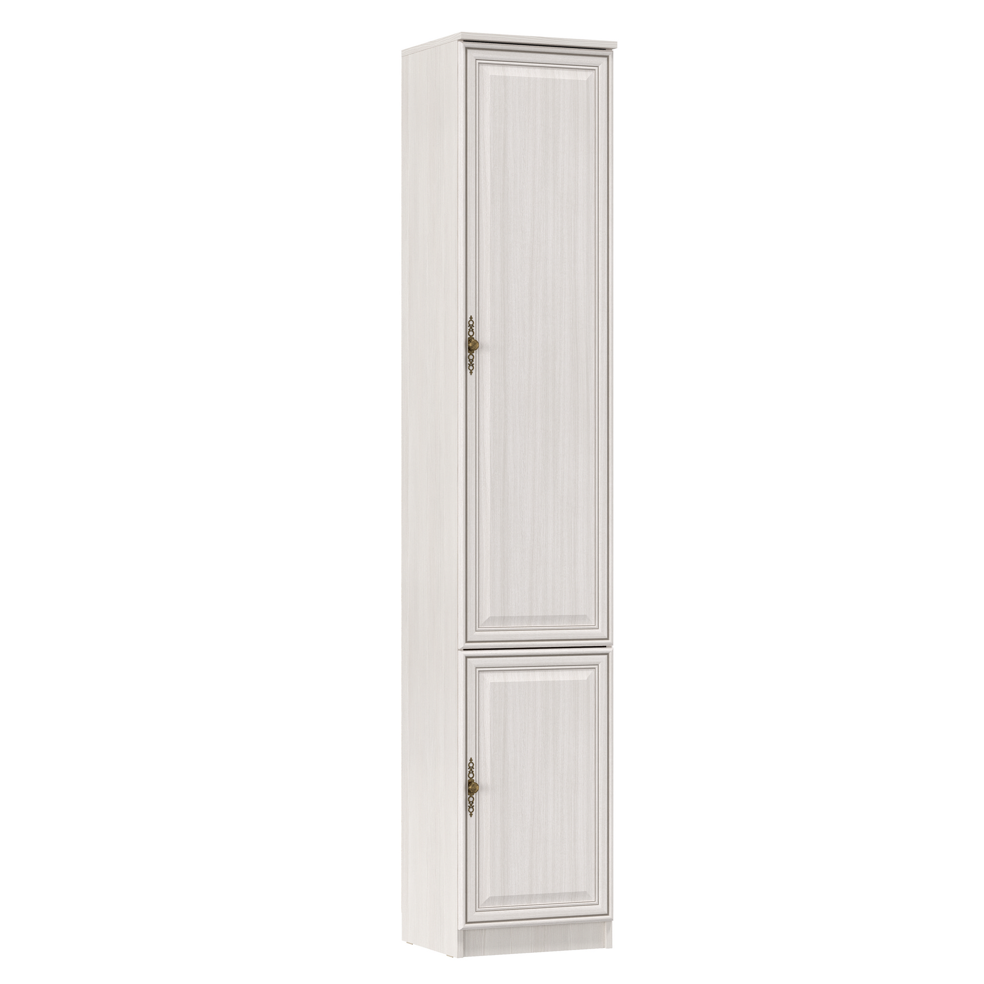 06.85-02 "Габриэлла" шкаф-пенал (вудлайн кремовый/ сандал ) 