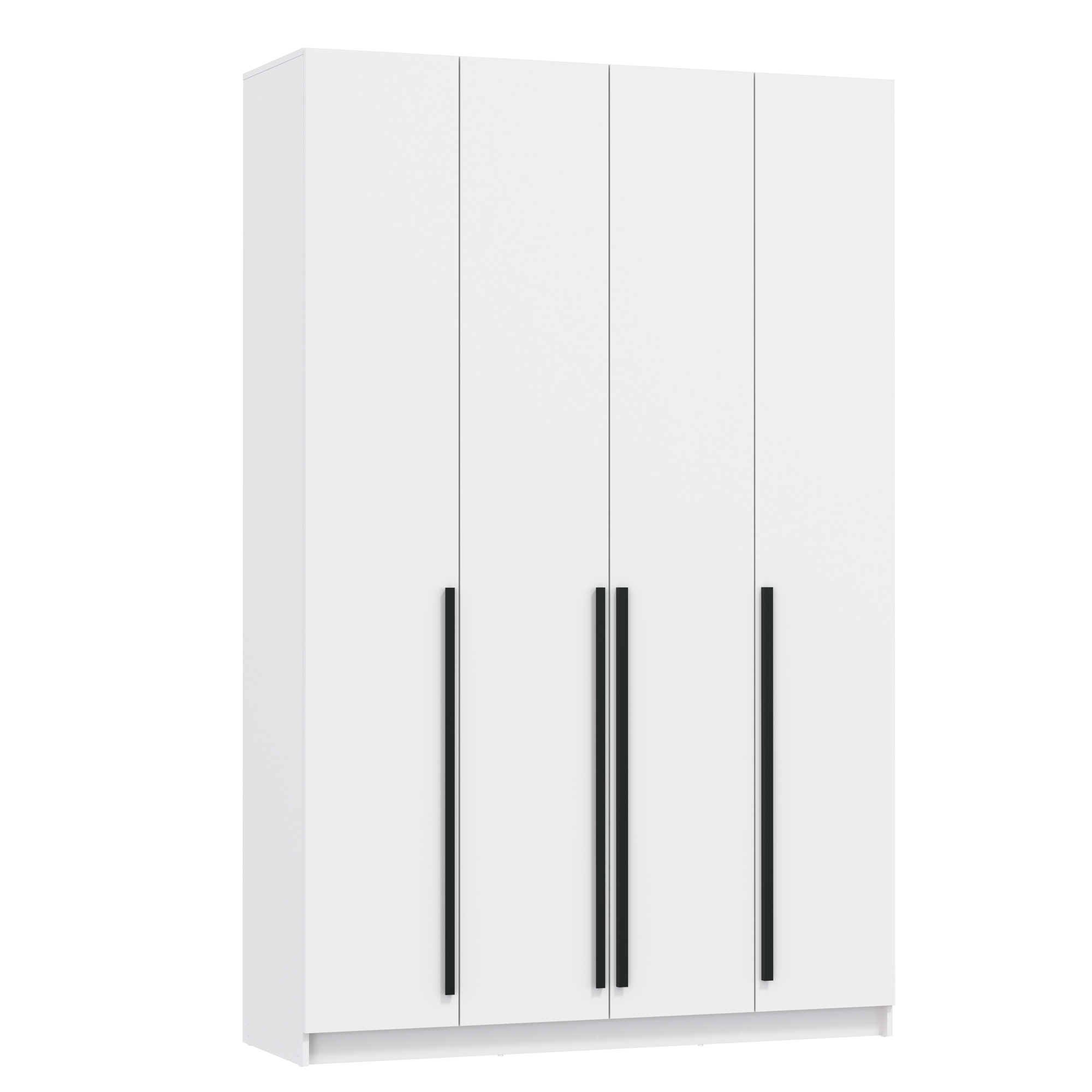 Шкаф для одежды 67.09 "Брандо" (4-х дв.) (ЛДСП белый) (h2500)