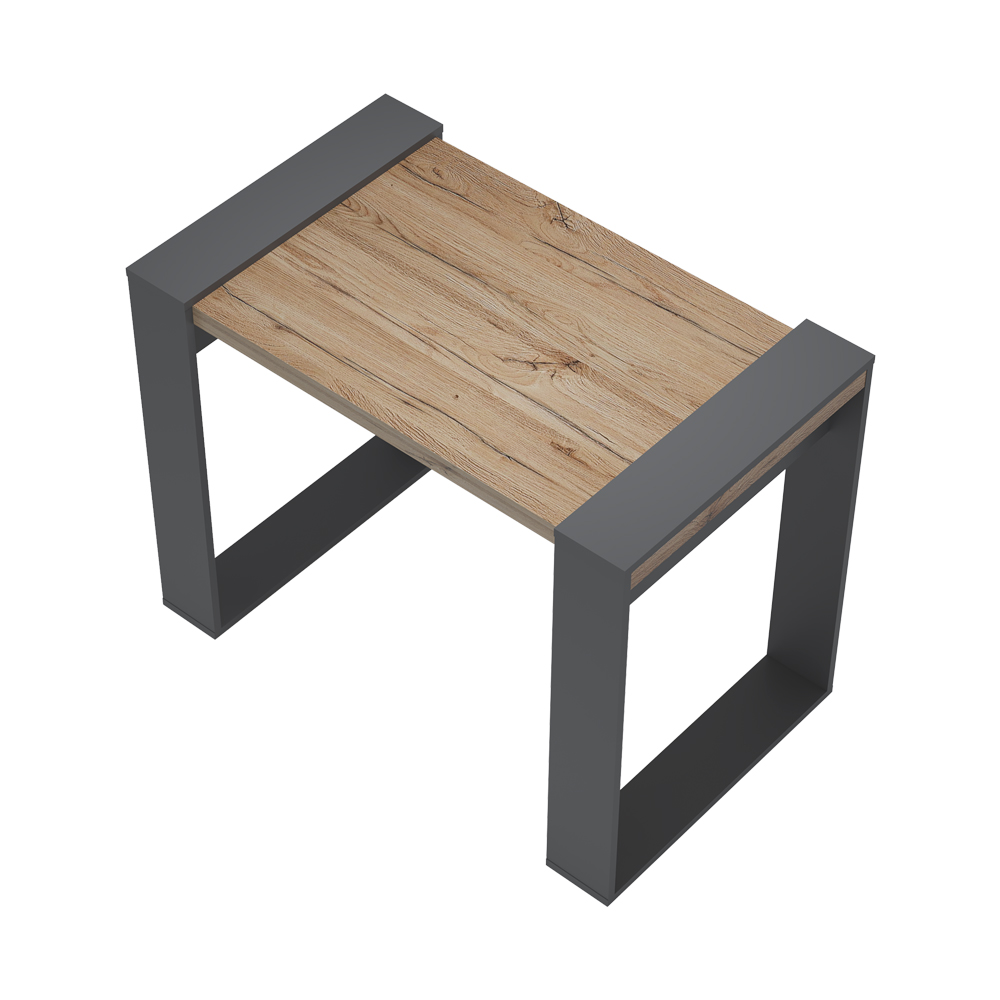 "Арчи" Стол компьютерный (графит/дуб керра) 