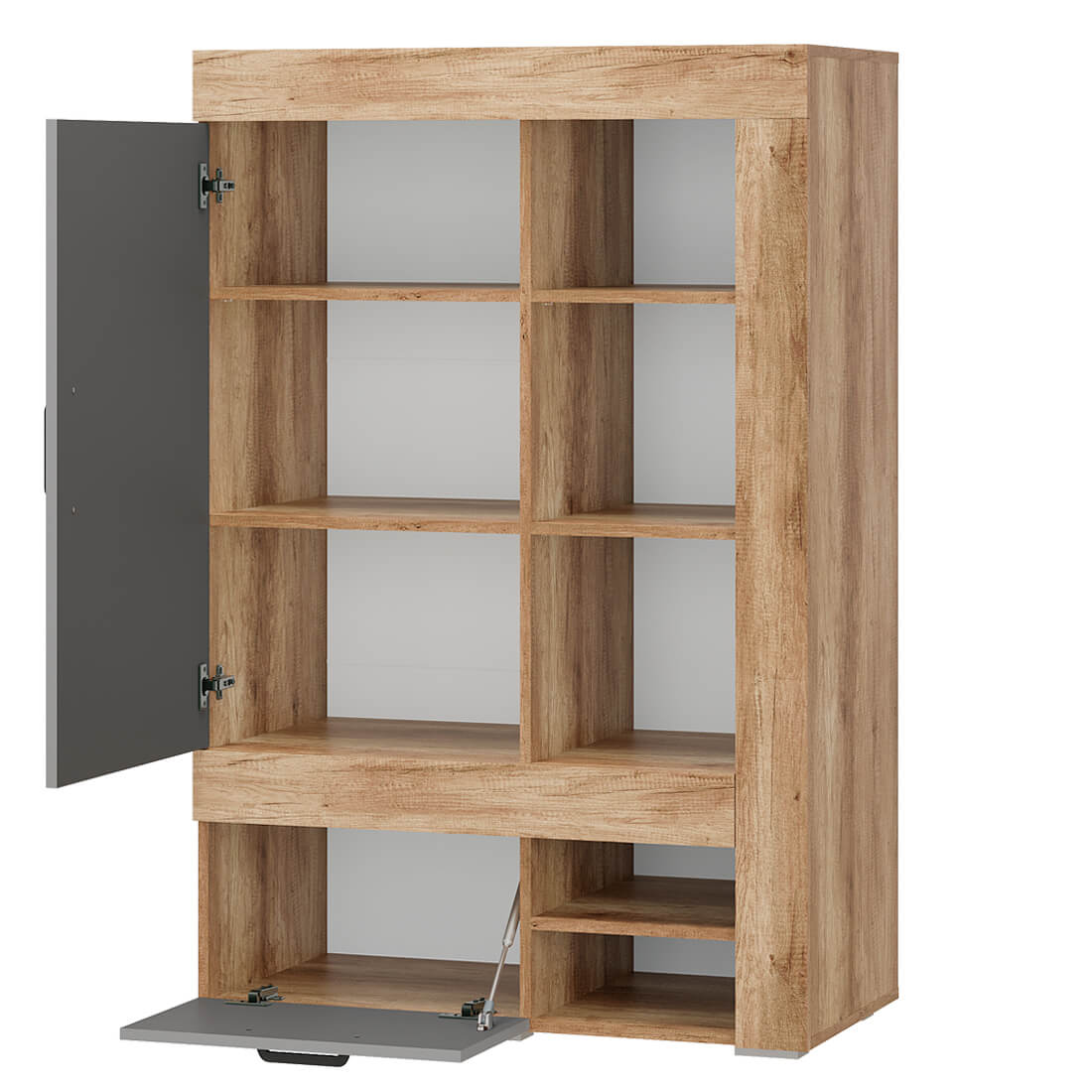 "Прима" Комод многофункциональный КМ-17 Дуб каньон