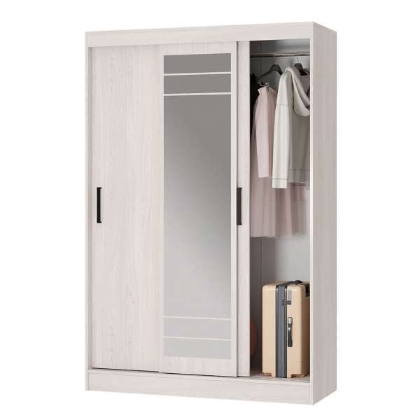 "Тео" Шкаф-купе Ясень белый
