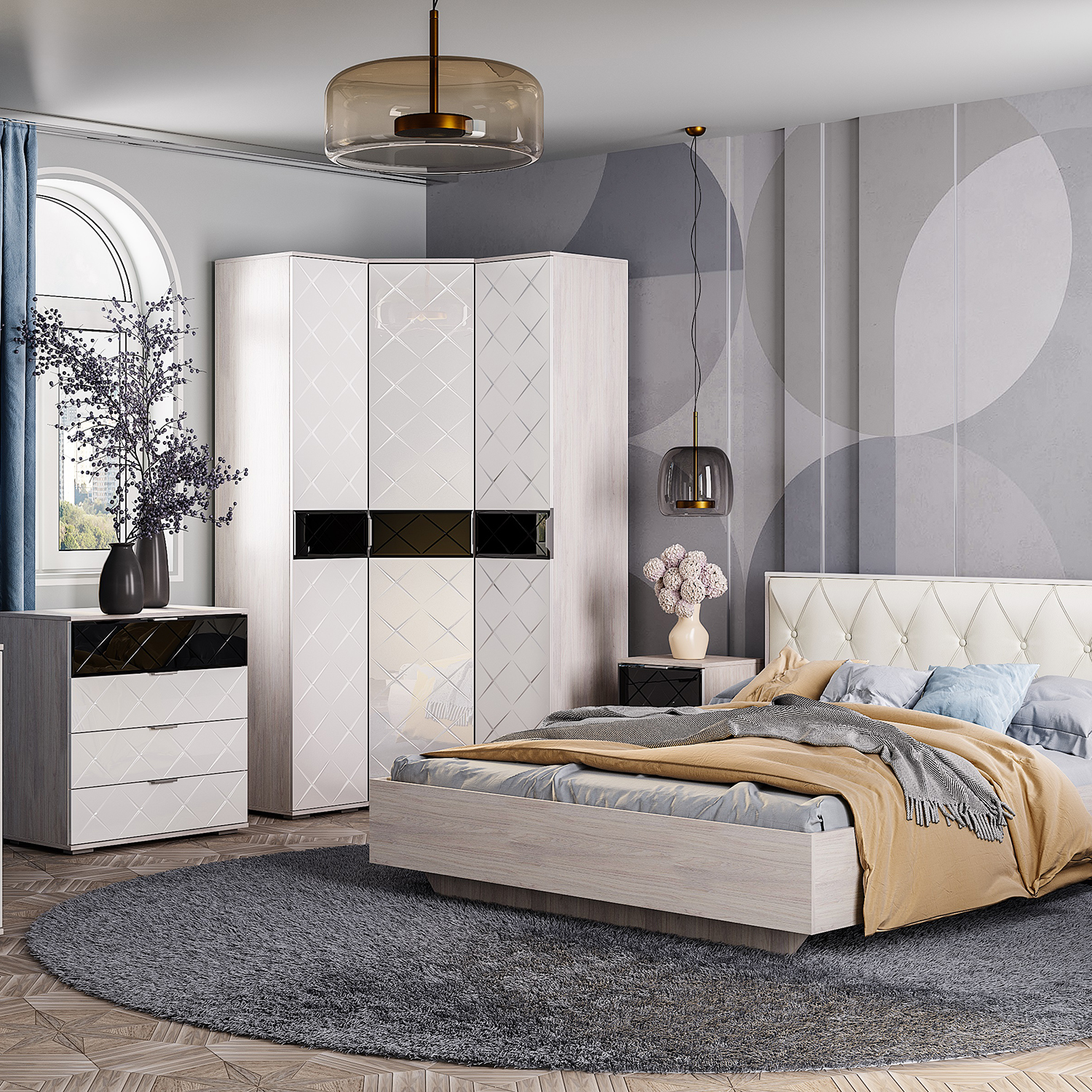 "Кимберли" ШК-28 Шкаф угловой