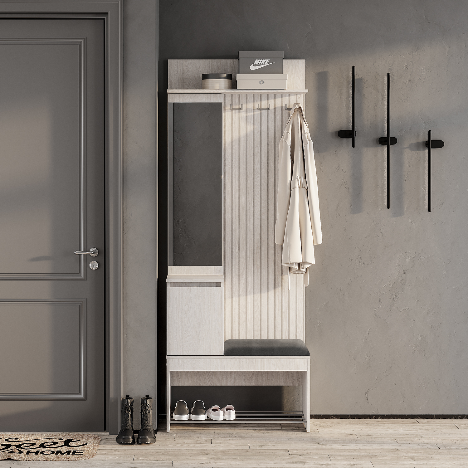 "Лама" Прихожая ПР-07