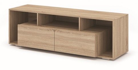 Гостиная АФИНА  ТВ 113 центральная секция (1,5х0,482х0,513) фасад МДФ СОНОМА/корпус СОНОМА