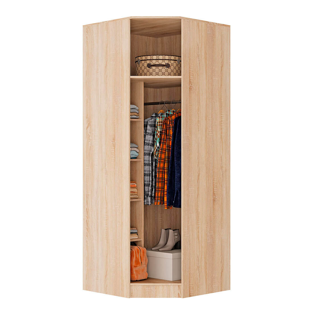 "Сакура" Шкаф угловой (СОНОМА)