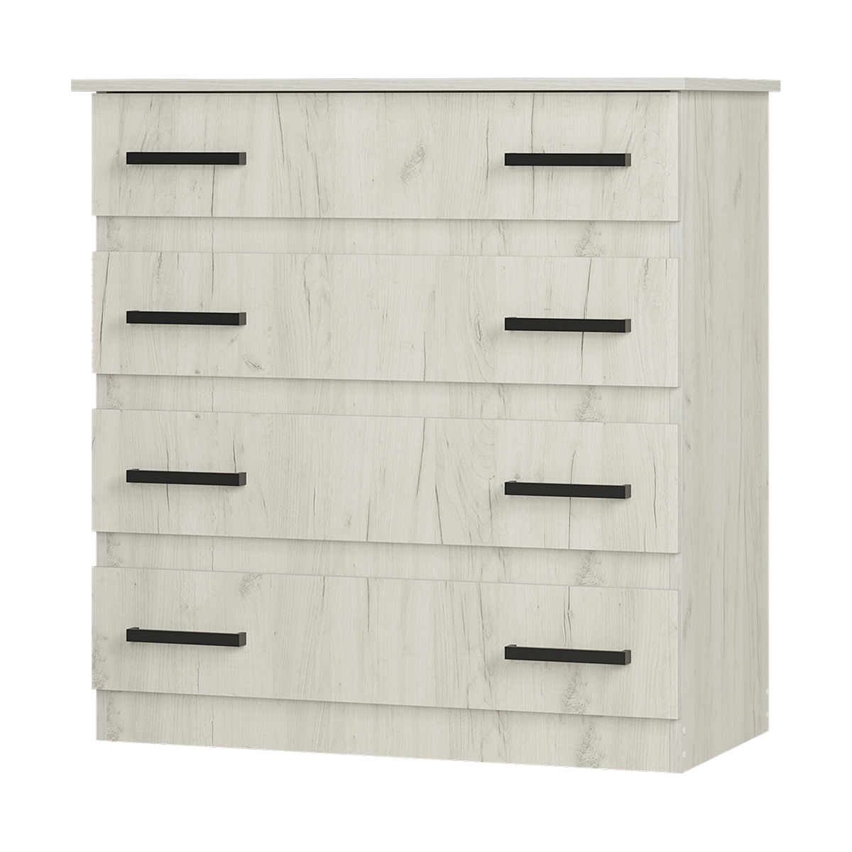 "Стандарт №6" Комод (Дуб крафт белый) 