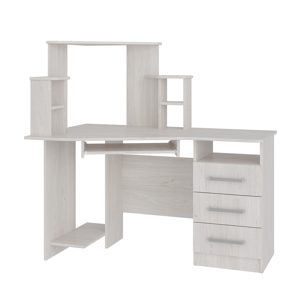 "Каспер" Стол компьютерный (ясень белый) 