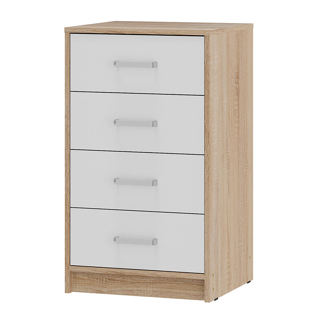 "Мия" Комод Сонома/белый