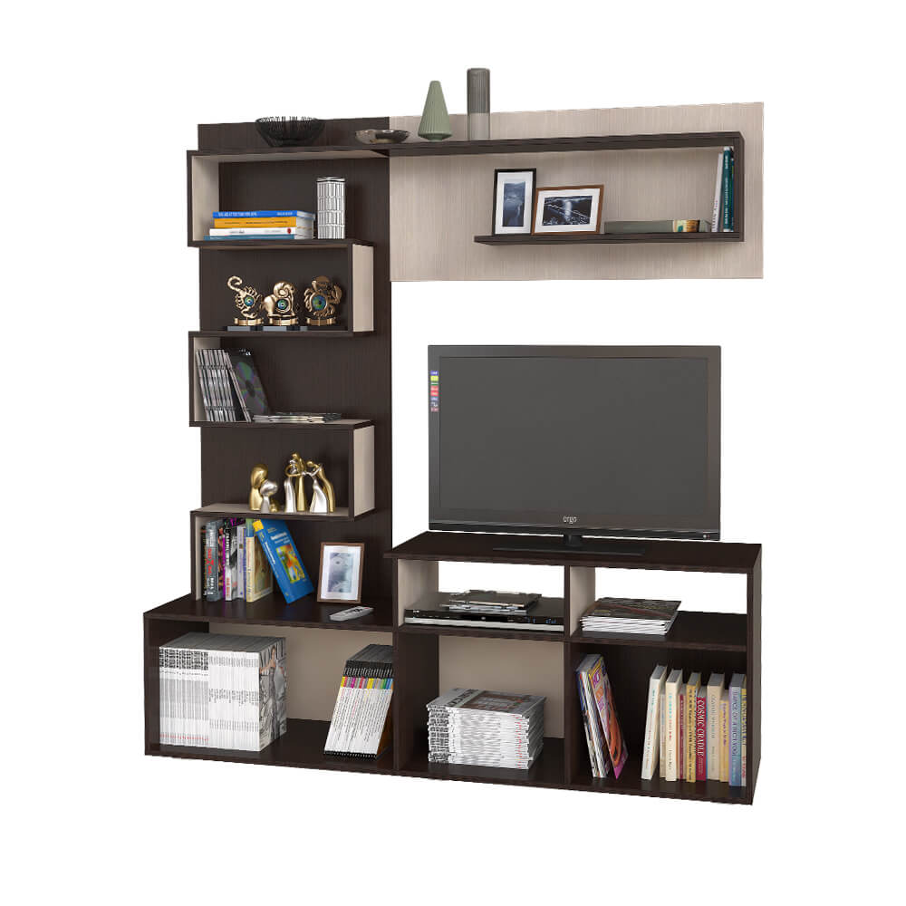 "Евро" ЛДСП Гостиная 1,66 (Венге/лоредо) СНЯТО