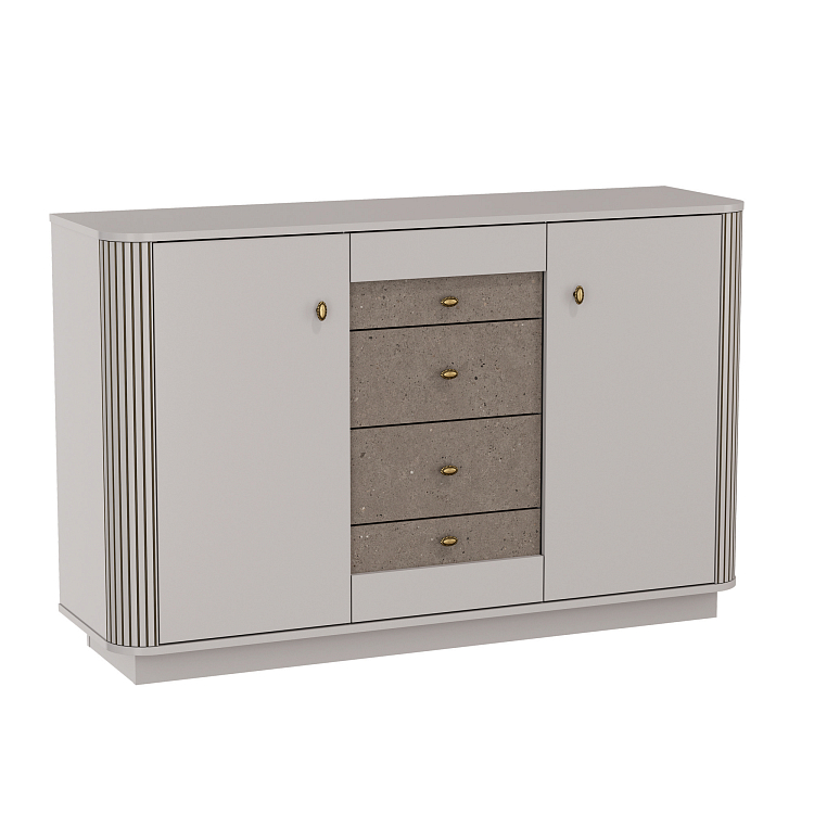 Комод 34.11 "Фантазия" (кашемир / дуо / Kroning кашемир патина)