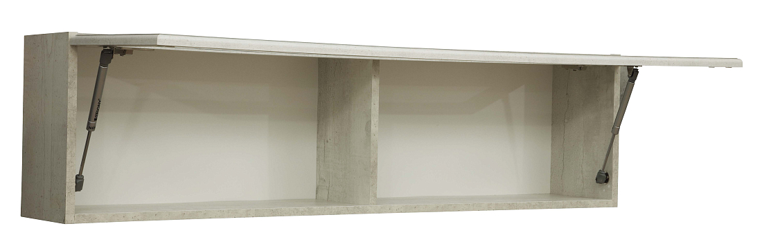 32.18 Полка навесная  "Сохо" (бетон пайн белый)