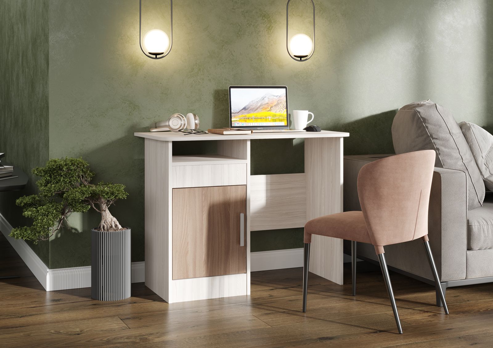 СТОЛ №4 (0,97х0,75х0,5) ШИМО ТЕМН/ШИМО СВЕТЛ