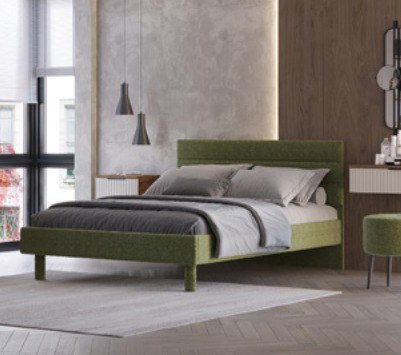 Кровать Октава-2 1,6 м БЕЗ ОРТОПЕДА