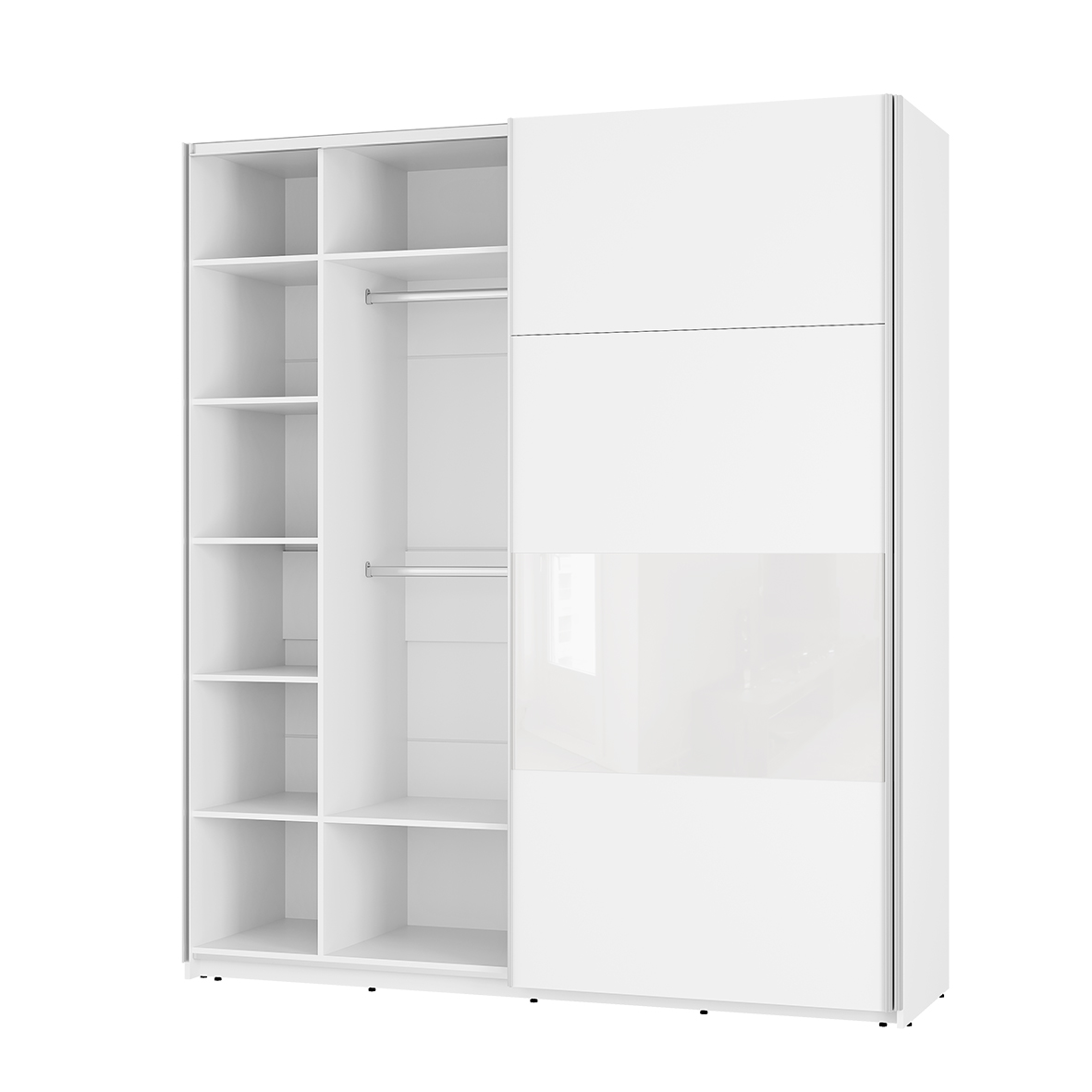 "Харви" Шкаф-купе ШКК-10 Белый