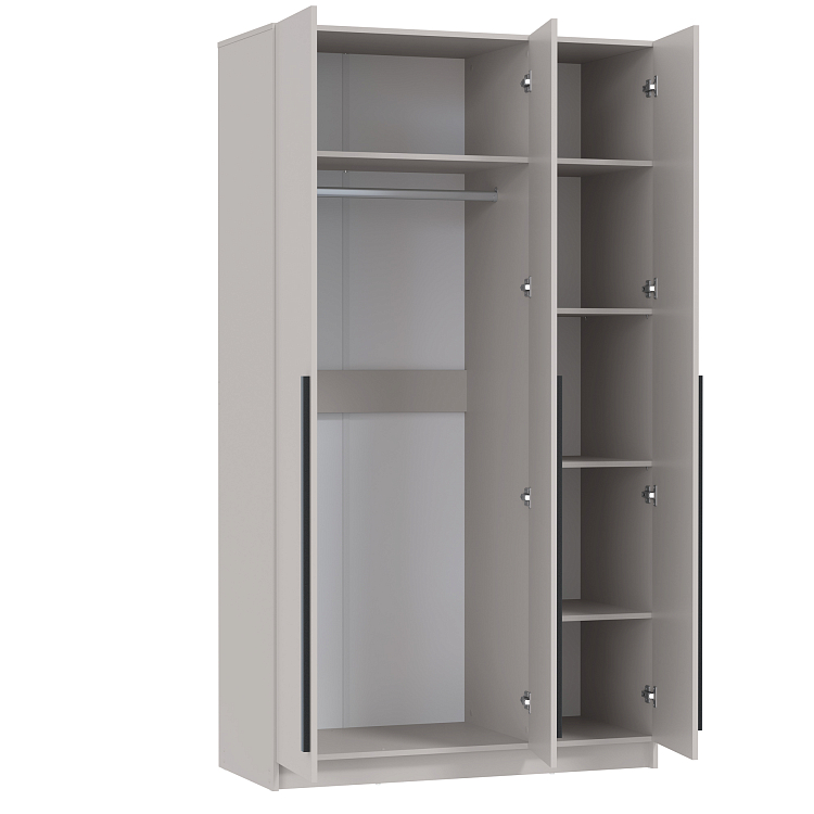 Шкаф для одежды 67.15 "Брандо" (3-х дв.) (ЛДСП кашемир) (h2150)