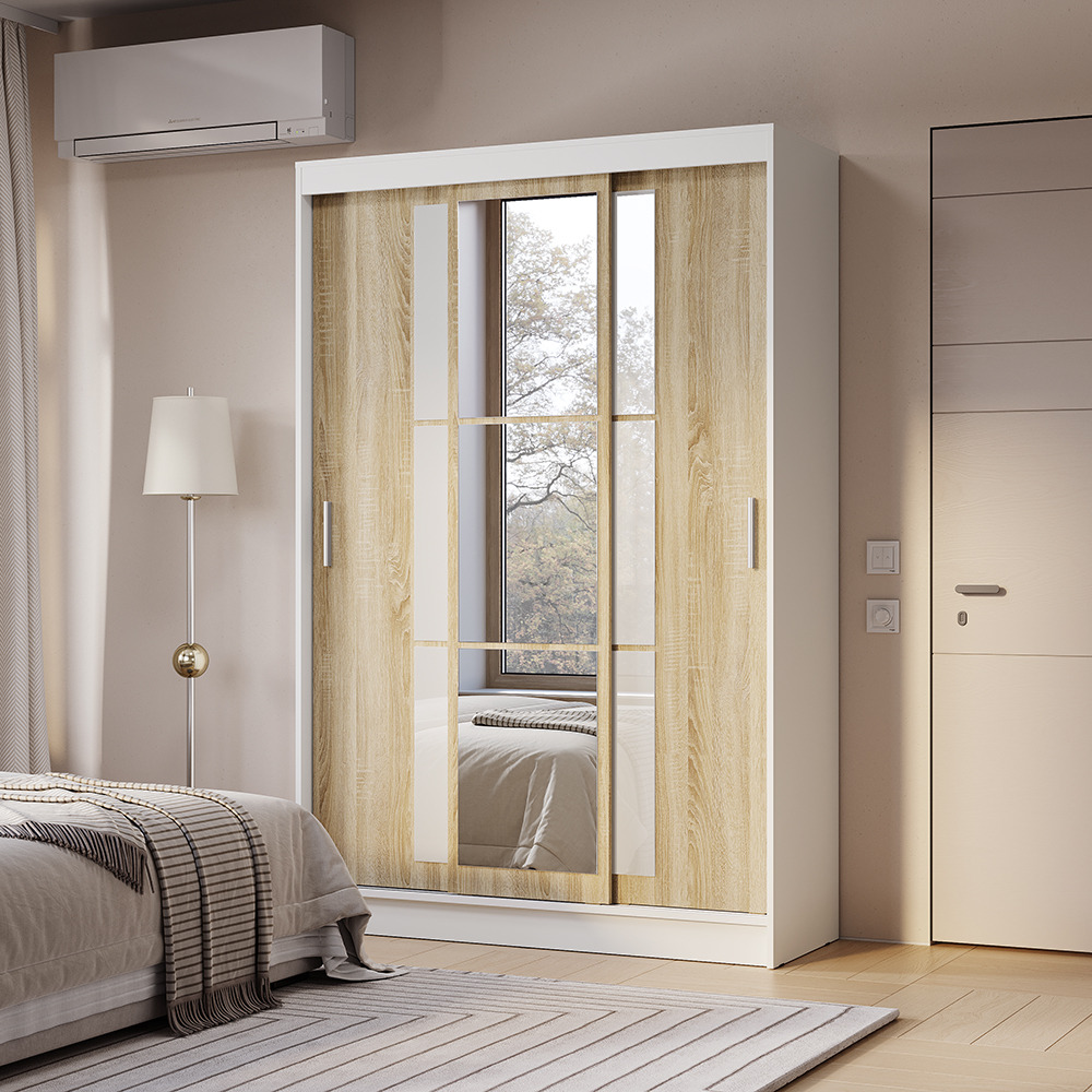 "Денвер" Шкаф-купе ШКК-03 Белый сонома