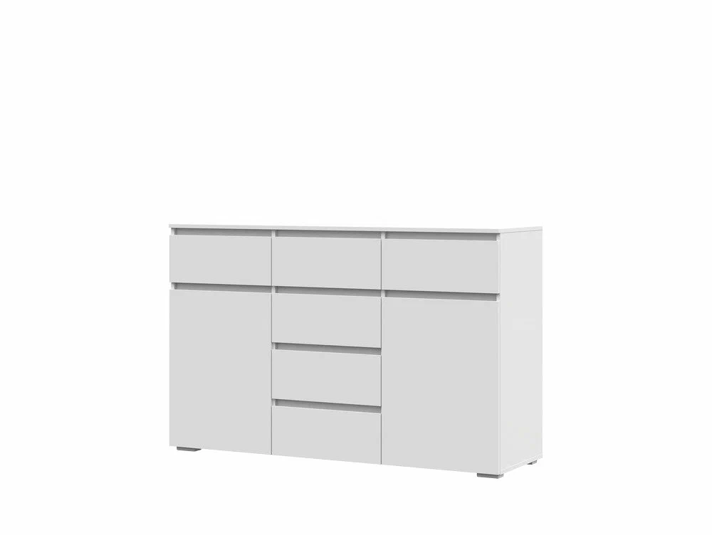 ХЕЛЕН КМ 05 Комод 6 ящиков (1502х958х460) ФАСАД БЕЛЫЙ/КОРПУС БЕЛЫЙ