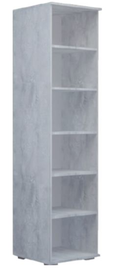 КЛИО Пенал бетон/дуб эндгрейн/цемент темный)