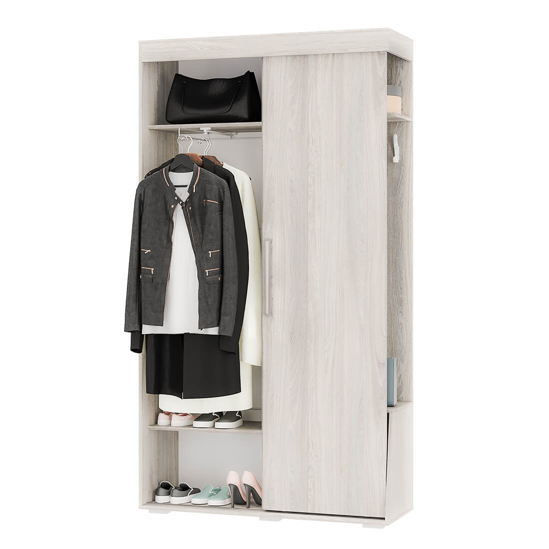 "Зара" Прихожая Ясень белый СНЯТО