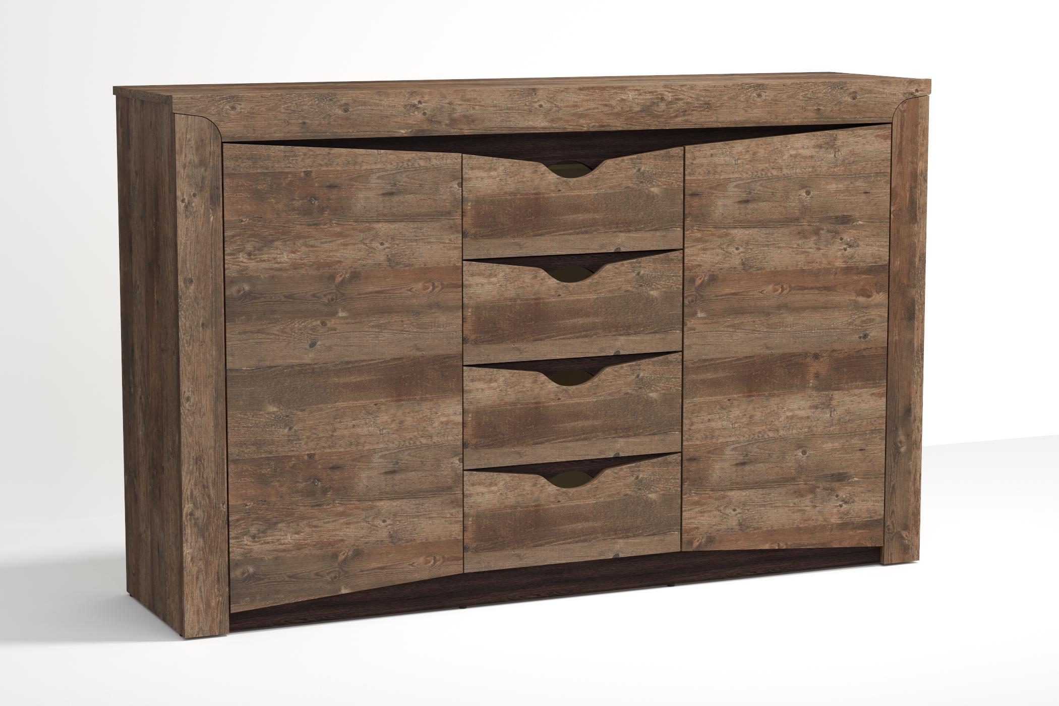 33,19 "Лючия" Тумба (кейптаун/венге/белый)