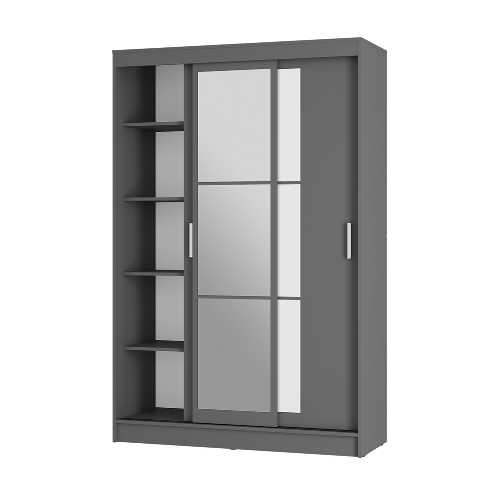 "Денвер" Шкаф-купе ШКК-03 Графит