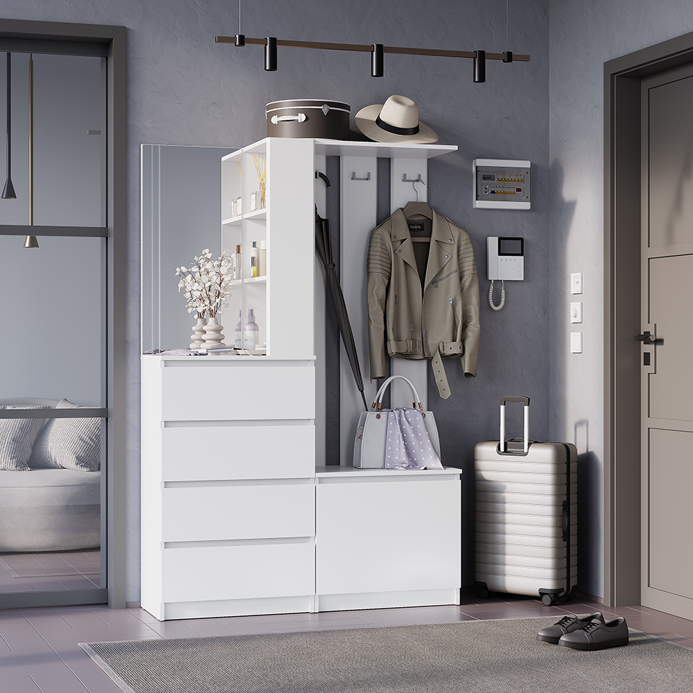 "Симпл" Прихожая ПР-04 Белый