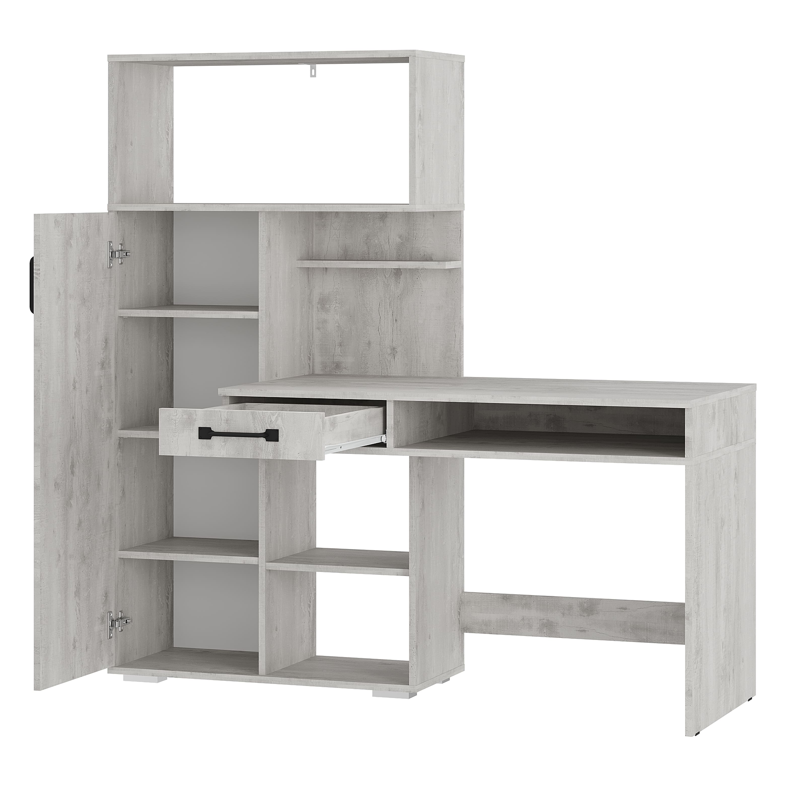 "Прима" Стол письменный ПС-02 Бетон