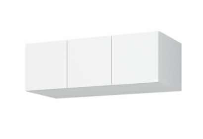 ЛИОН АН-02 Антресоль 1200 Фасад БЕЛЫЙ/Корпус БЕЛЫЙ