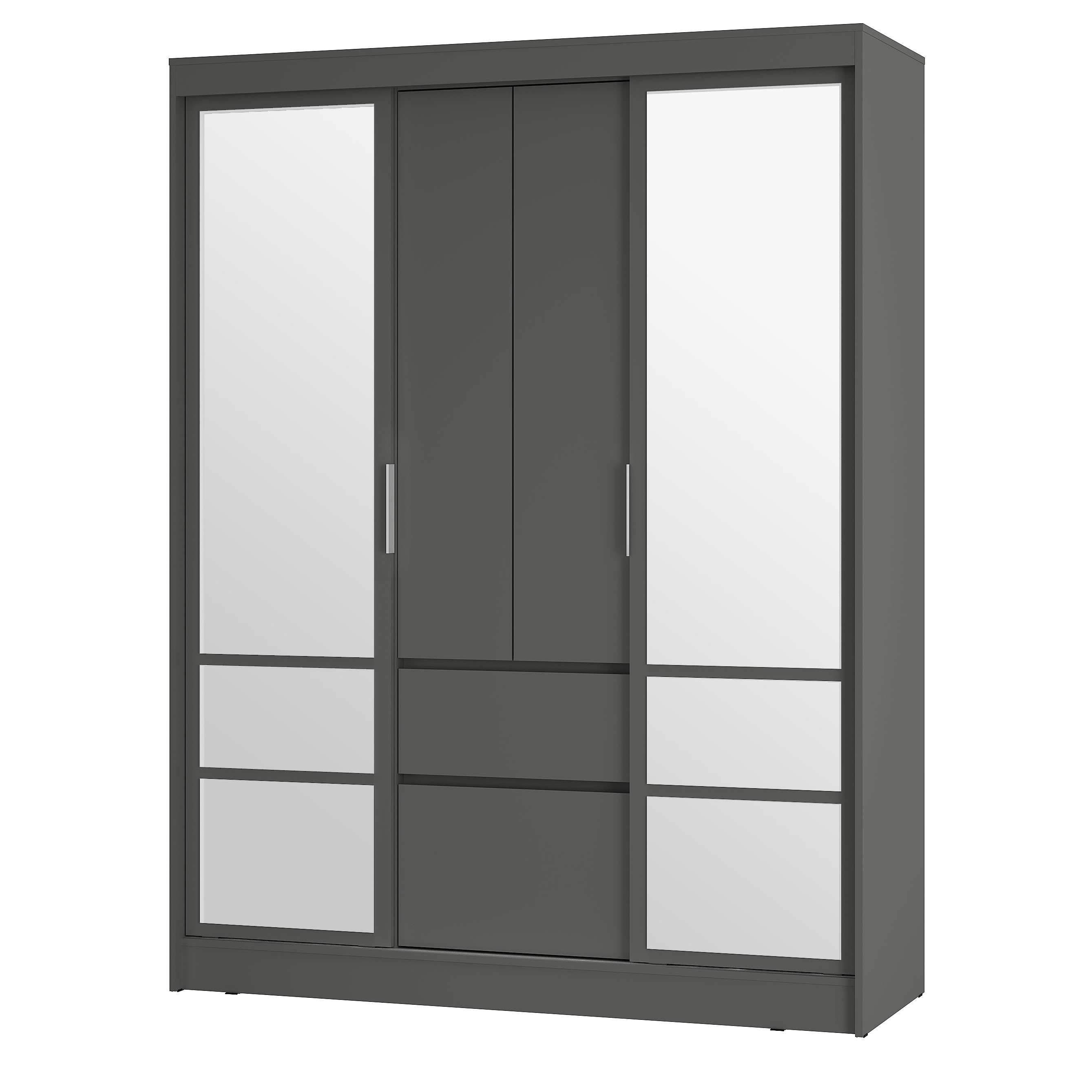 "Симпл" Шкаф-купе ШКК-06  Графит