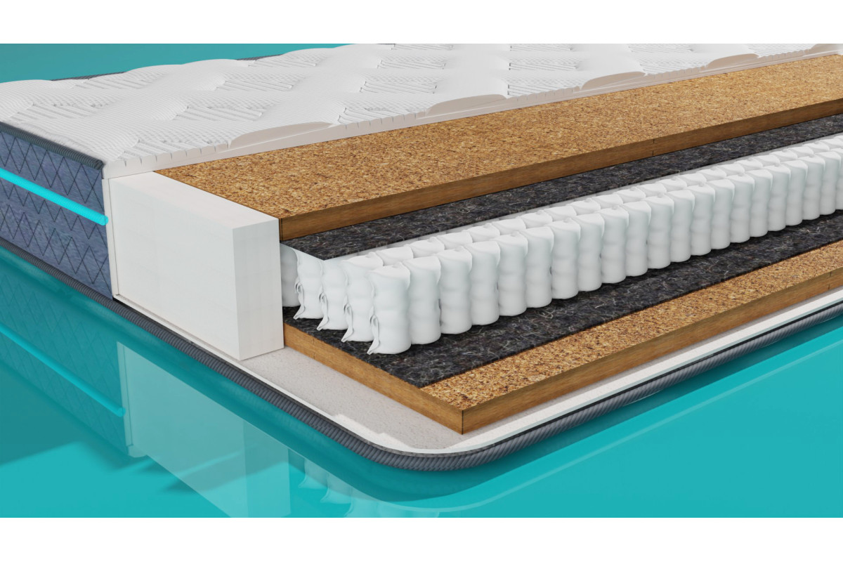 1,60 х 2,00 "Флагман Жесткий Матрац 