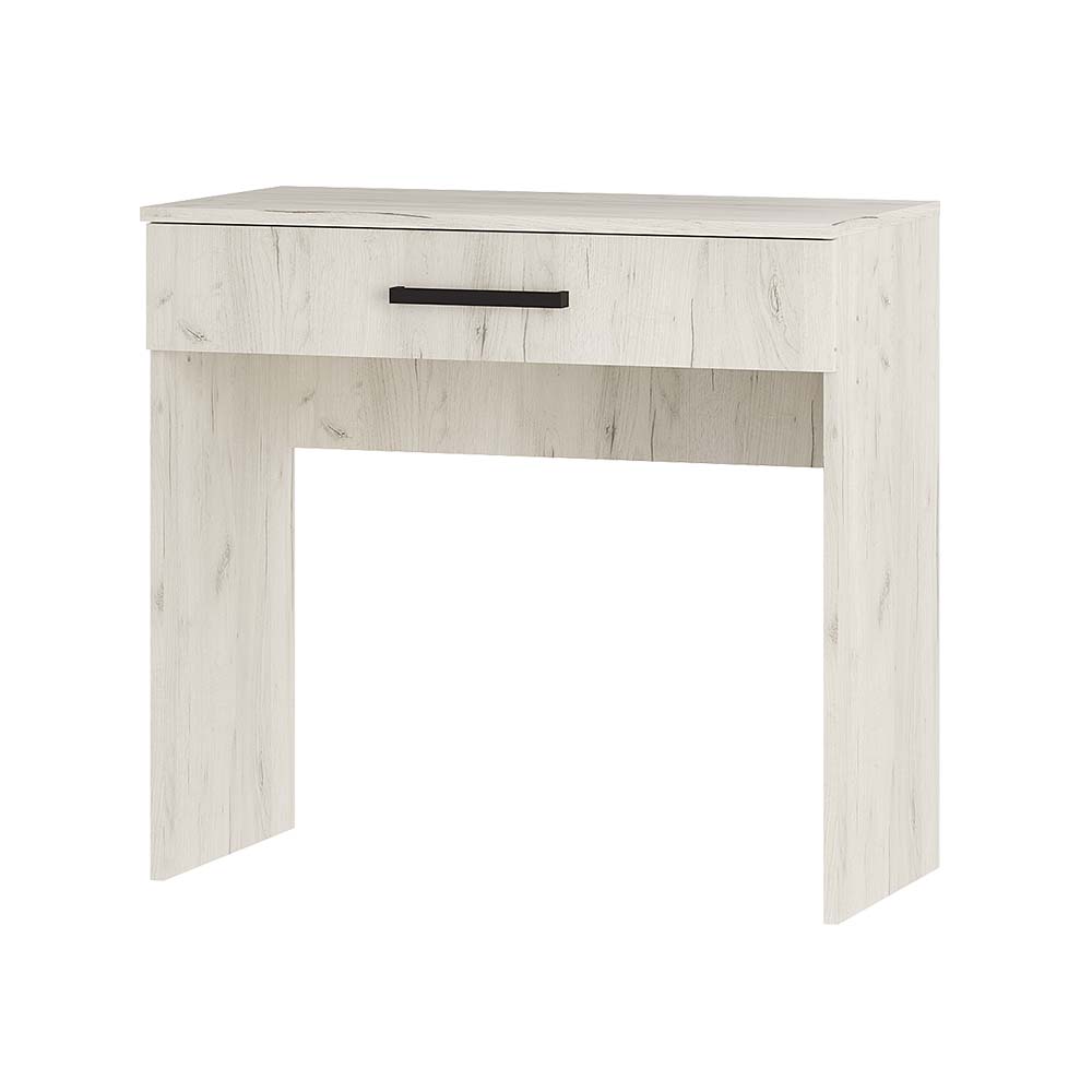 "Фиеста" Косметический стол дуб крафт белый						