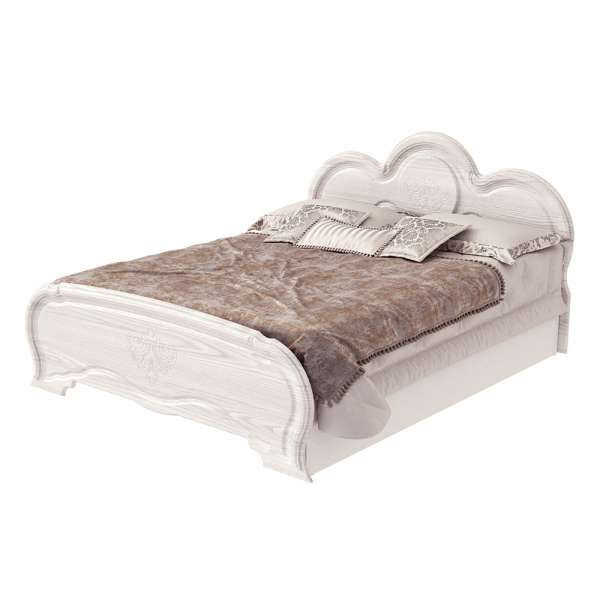 "Филадельфия"  Кровать 1,6  КР-03 белый бриллиант