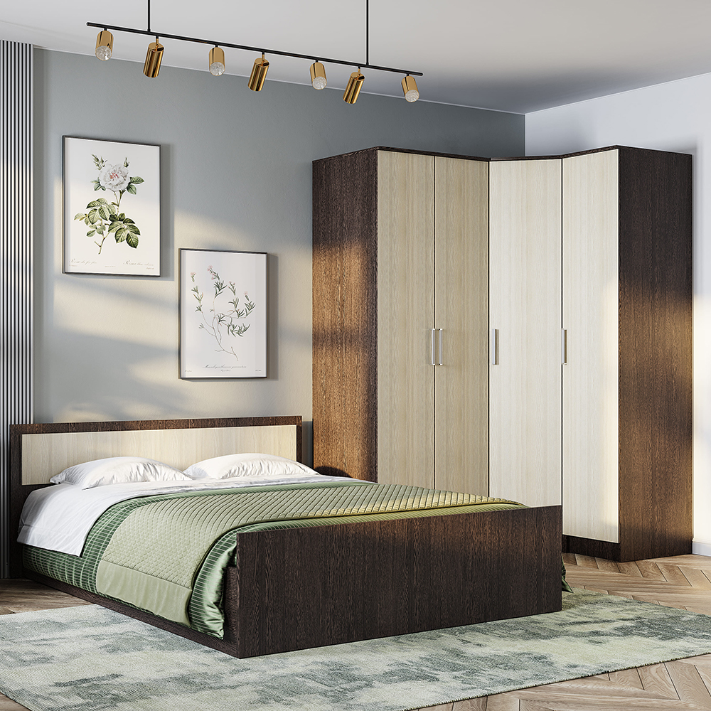 "Фиеста" Шкаф угловой (Венге лоредо)