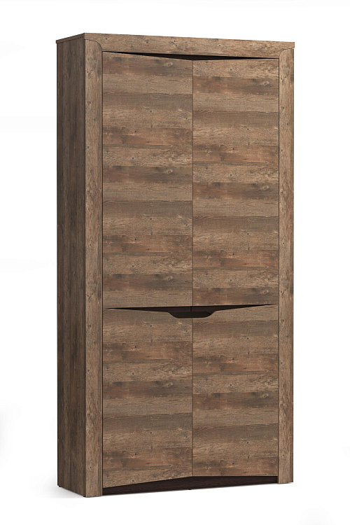 33,18 "Лючия"Шкаф для одежды (кейптаун/венге/белый)