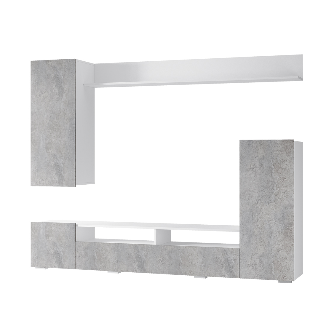 "Диаманд" Гостиная Цемент светлый