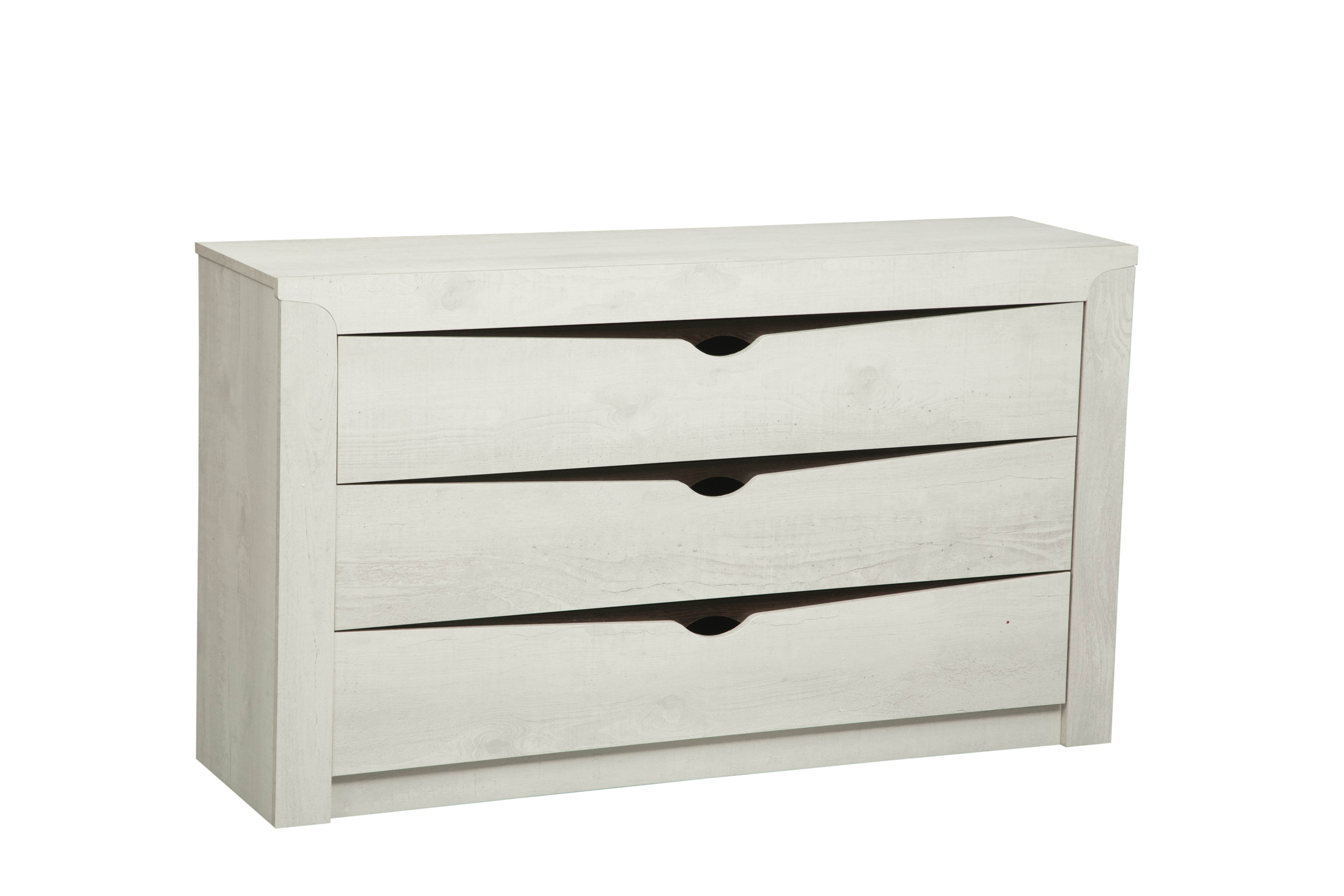 33,11 "Лючия" Комод (бетон пайн белый/венге/белый )