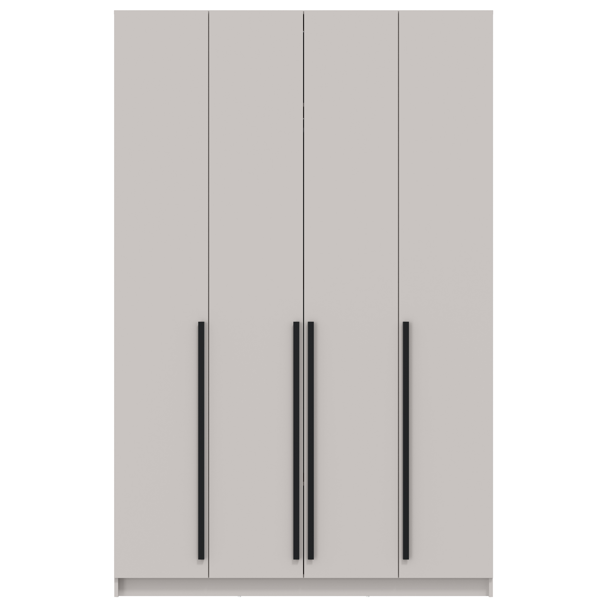 Шкаф для одежды 67.09 "Брандо" (4-х дв.) (ЛДСП кашемир) (h2500)