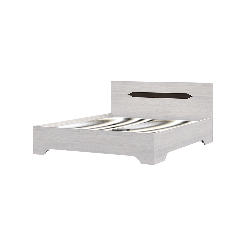 Спальня ВАЛЕНСИЯ КР 012 кровать 1,6х2,0 с ортопедом (1,64х0,85х2,06) АНКОР