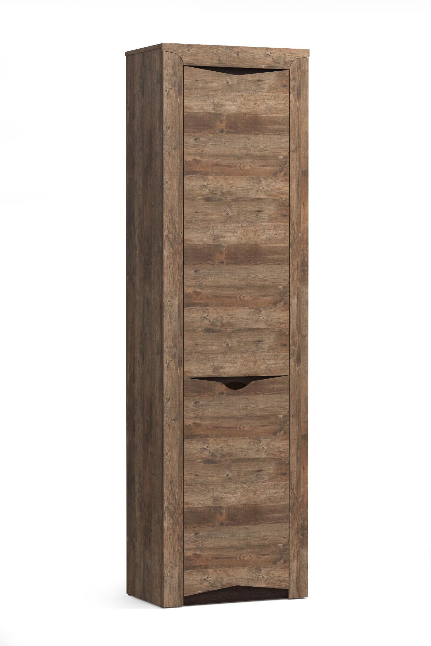 33,14 "Лючия" Шкаф-пенал (кейптаун/венге/белый)