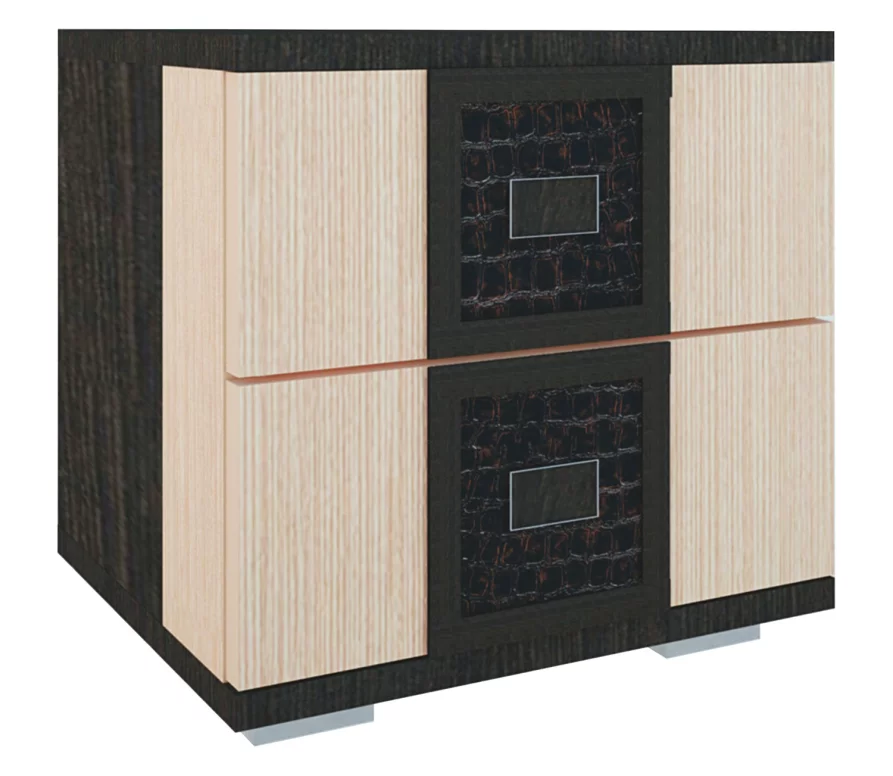 "КОНГО" ВЕНГЕ/ДУБ Тумба прикроватная 500   460*500*440			