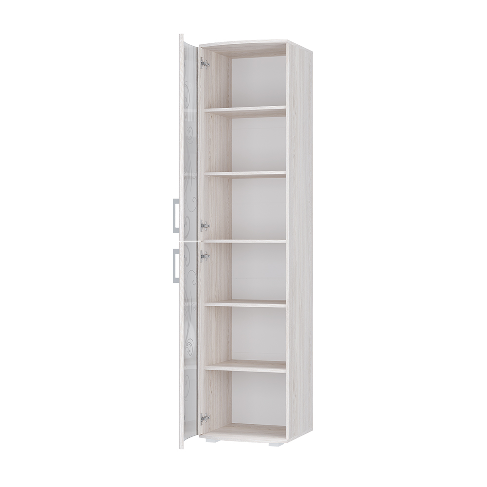 "Флоренция" СтеклоПенал ясень белый