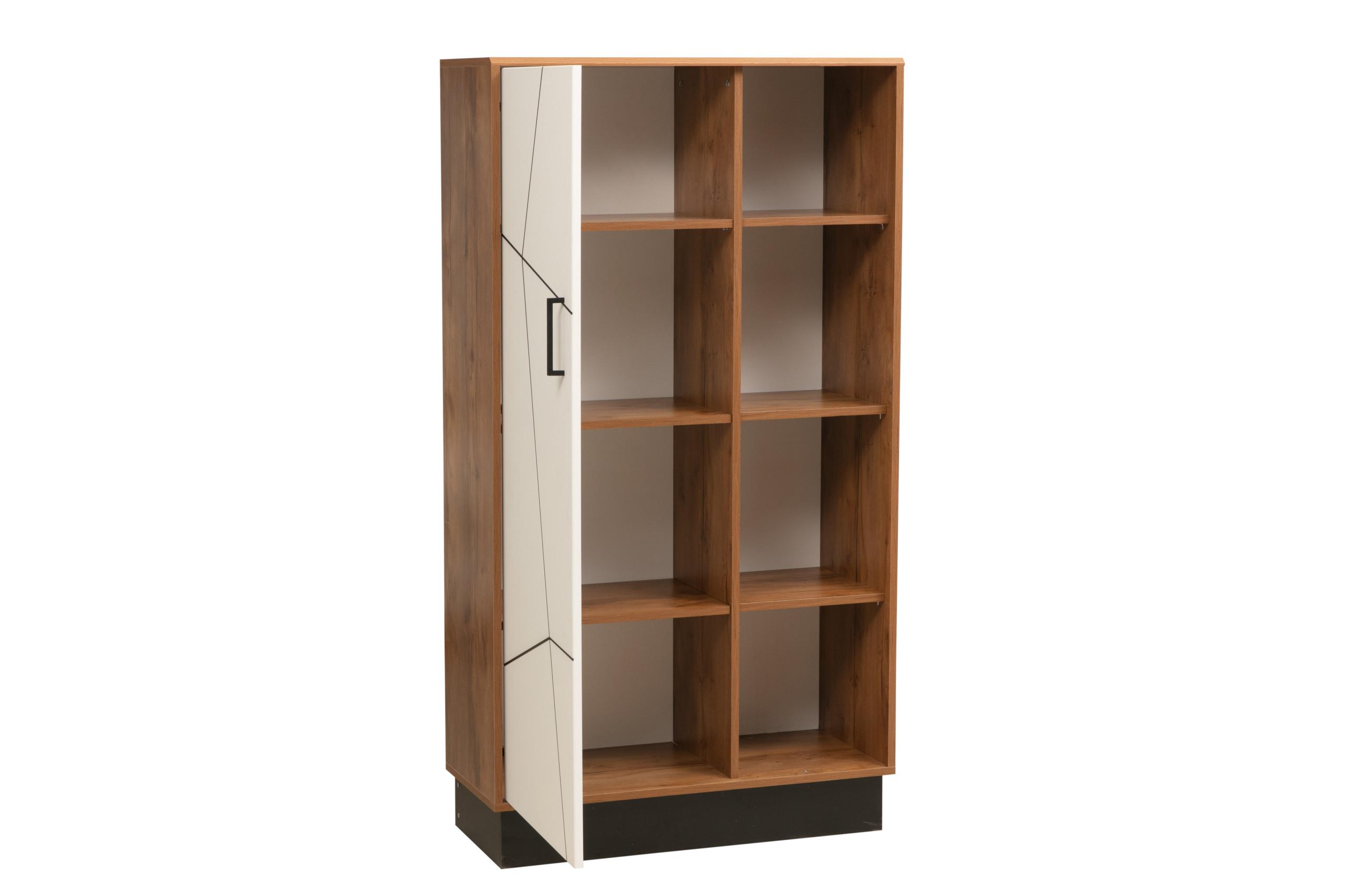 54.06 Шкаф комбинированный "Гамма" Таксония/Белый