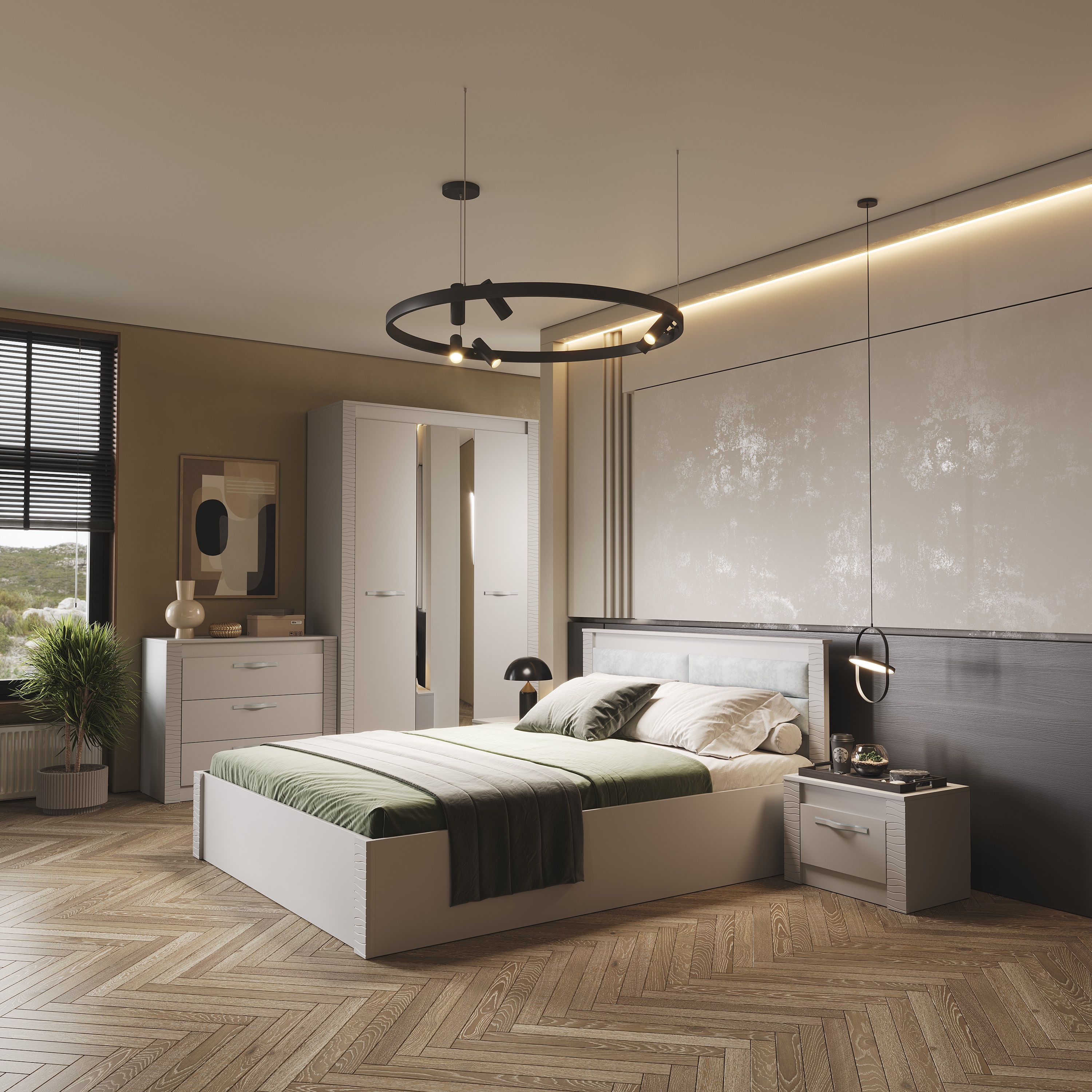 "Монако" Комод КМ-15 Кашемир