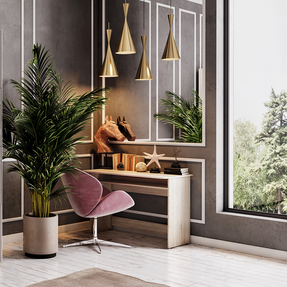 Письменный стол ПС-01 (1200х798х591) (дуб сонома) 